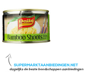 Daily Bamboe scheuten aanbieding