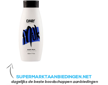Daily Cosmetics Body milk dry skin aanbieding