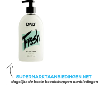 Daily Cosmetics Hand soap fresh aanbieding