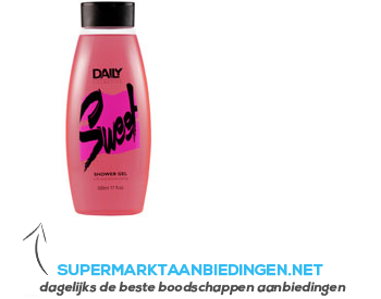 Daily Cosmetics Shower gel sweet aanbieding