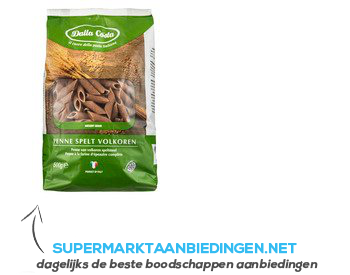 Dalla Costa Penne spelt volkoren aanbieding