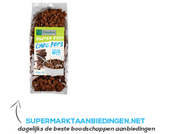 Damhert Choc pops kids glutenvrij aanbieding