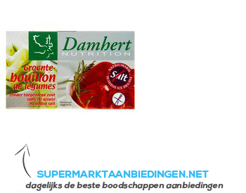 Damhert Nutrition Groentebouillon aanbieding