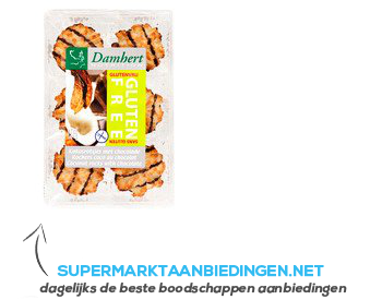 Damhert Nutrition Kokosrotsjes met chocolade, glutenvrij aanbieding