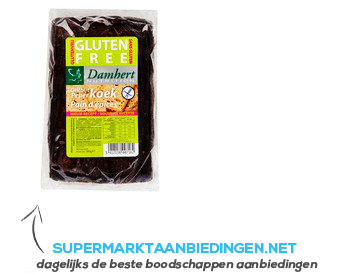 Damhert Nutrition Peper ontbijtkoek glutenvrij