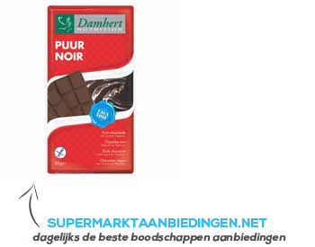 Damhert Nutrition Pure chocolade tagatose suikerbewust aanbieding