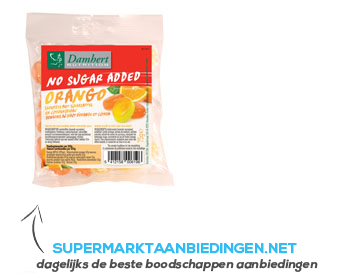 Damhert Orange bonbons suikervrij aanbieding