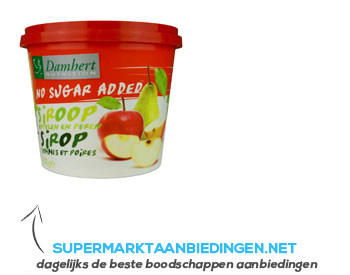 Damhert Siroop appel-peer suikervrij aanbieding
