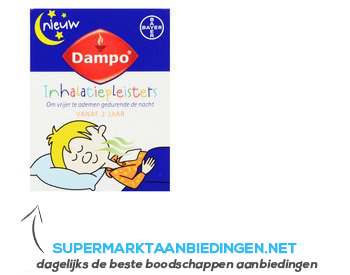 Dampo Inhalatiepleisters aanbieding