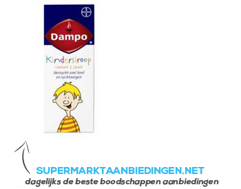 Dampo Kindersiroop aanbieding