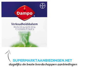 Dampo Verkoudheidsbalsem aanbieding