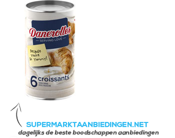 Danerolles Croissants aanbieding