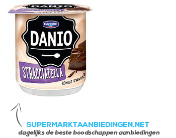 Danone Danio stracciatella aanbieding