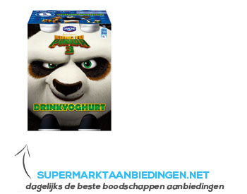 Danone Kung fu panda drinkyoghurt