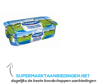 Danone Magere yoghurt natuur aanbieding