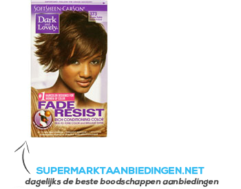 Dark and Lovely Hair colourant brown sable 373 aanbieding