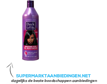 Dark and Lovely Moisture plus olie aanbieding