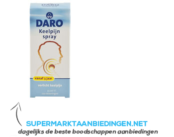 Daro Keelpijn spray aanbieding