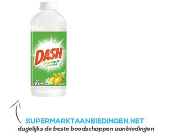 Dash Vloeibaar citrusfris aanbieding