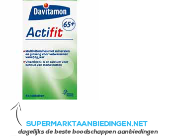 Davitamon Actifit 65 aanbieding