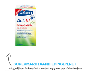 Davitamon Actifit 65 omega-3 capsules aanbieding