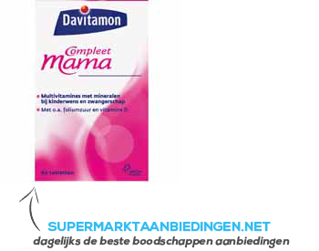 Davitamon Compleet mama aanbieding