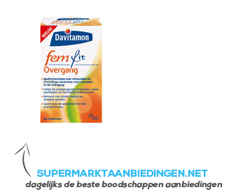 Davitamon Femfit overgang tabletten aanbieding