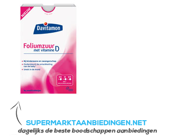 Davitamon Foliumzuur aanbieding