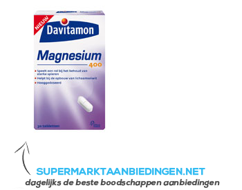 Davitamon Magnesium 400 mg aanbieding