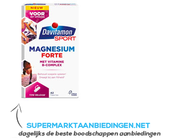 Davitamon Sport magnesium aanbieding