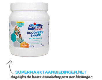 Davitamon Sport recovery shake aanbieding