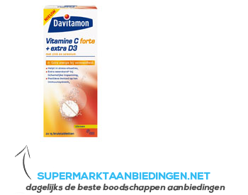 Davitamon Vitamine C bruistabletten aanbieding