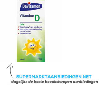 Davitamon Vitamine D olie aanbieding