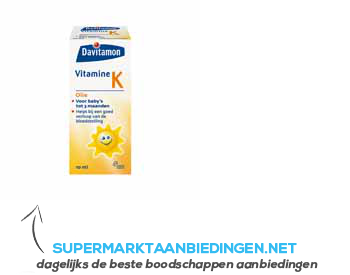 Davitamon Vitamine K olie aanbieding