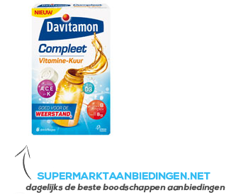 Davitamon Weerstand vitaminekuur aanbieding