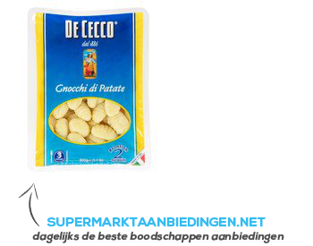 De Cecco Gnocchi di patate aanbieding