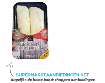 De Kroes Mexicaanse burritos aanbieding