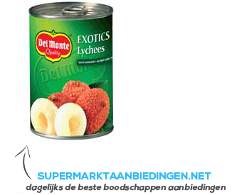 Del Monte Exotics lychees aanbieding