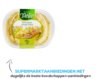 Délio Eier salade aanbieding