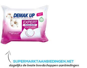 Demak’up Expert doekjes aanbieding