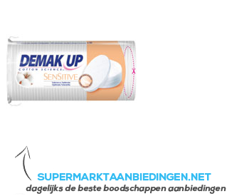 Demak'up Sensitive ovale wattenschijfjes aanbieding