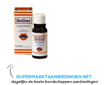 Dentinox Druppels suikervrij aanbieding