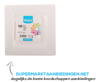 Depa Bord luxe 20 cm aanbieding