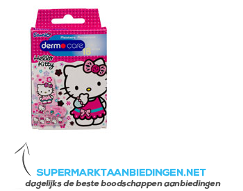 Dermo Care Hello Kitty pleisters aanbieding