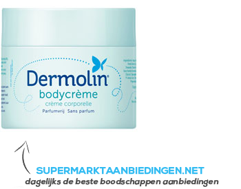 Dermolin Body crème aanbieding