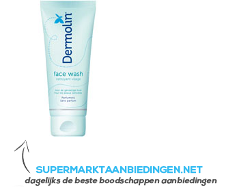 Dermolin Facewash aanbieding