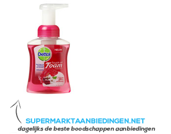 Dettol Foam rose & cherry in bloom aanbieding