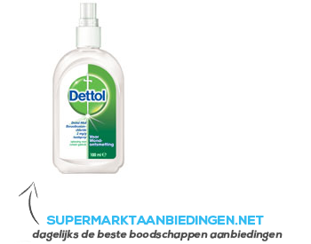 Dettol Huidspray wondontsmetting aanbieding