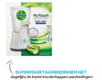 Dettol No touch starter aloë vera aanbieding