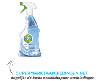 Nieuwe betekenis Altijd Bekritiseren Dettol Power & Fresh allesreiniger spray aanbieding | Supermarkt  Aanbiedingen